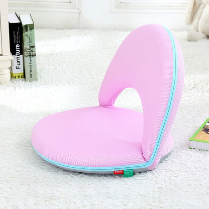 ELECTROPRIME Multifunctional Folding Bed Backrest Waist Pregnant Women Breastfeeding Chair, 5-Speed / Large(Light Purple)