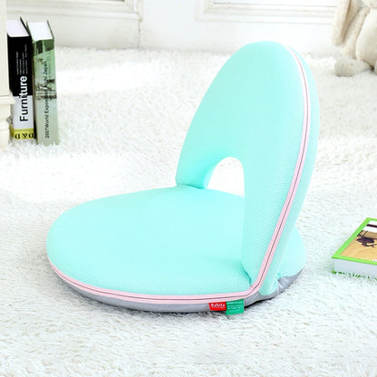 ELECTROPRIME Multifunctional Folding Bed Backrest Waist Pregnant Women Breastfeeding Chair, 5-Speed / Large(Cyan)