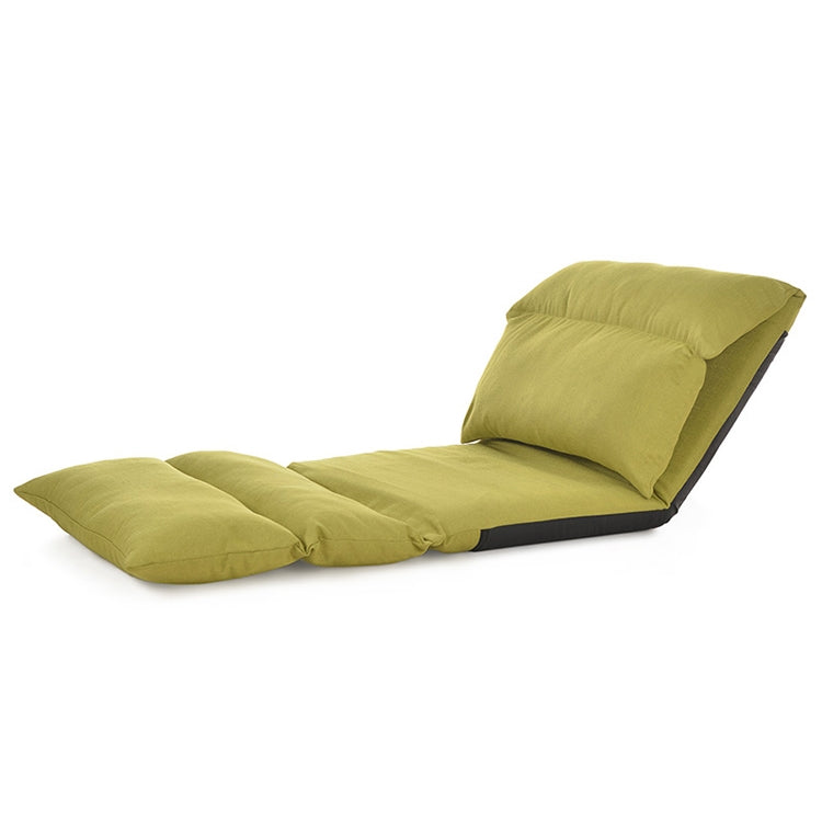 ELECTROPRIME B1 Foldable Washable Lazy Sofa Bed Tatami Lounge Chair (Green)