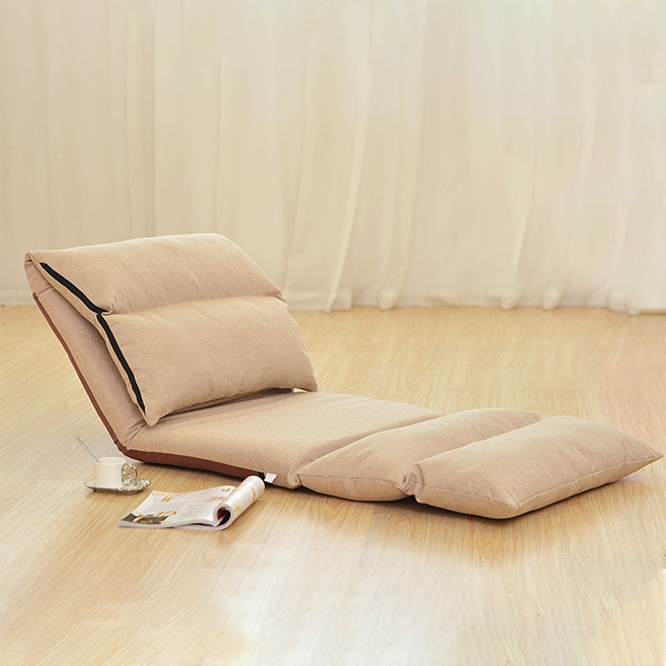 ELECTROPRIME B1 Foldable Washable Lazy Sofa Bed Tatami Lounge Chair (Khaki)