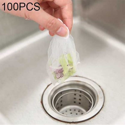 ELECTROPRIME 100 PCS Filter Bag for Kitchen Sink Strainers, Size: 9x9cm