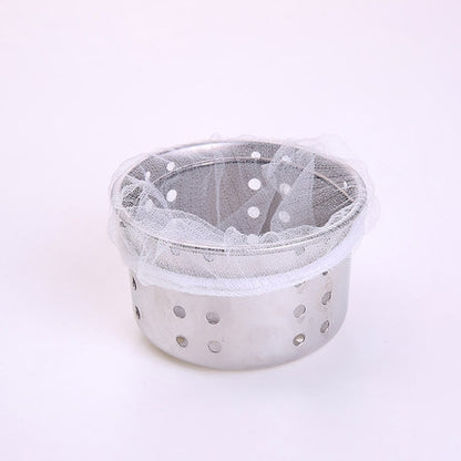 ELECTROPRIME 100 PCS Filter Bag for Kitchen Sink Strainers, Size: 9x9cm