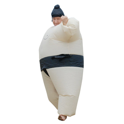 ELECTROPRIME Adult Inflatable Sumo Costume Halloween Christmas Festival Party Carnival Inflated Clothes Wrestler Costumes