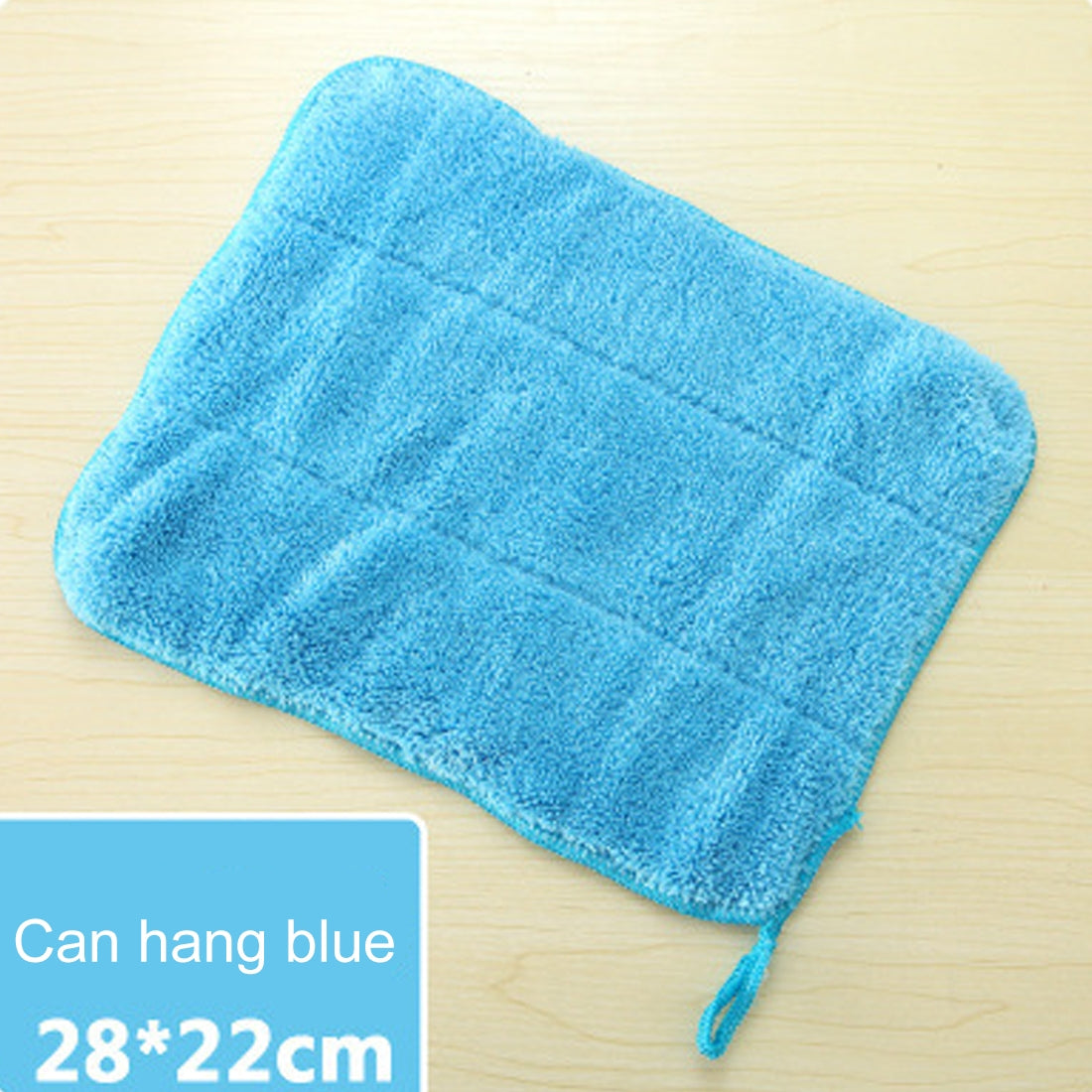 ELECTROPRIME Bamboo Fiber Washing Dish Towel Kitchen Cleaning Cloth Double-Sided Scouring Cloth Water Absorption Non-Stick Oil,Can Hang,Random Color Delivery