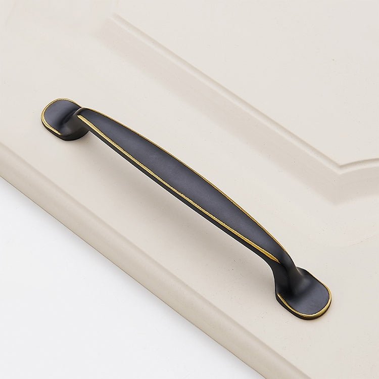 ELECTROPRIME 6226_128 American Style Black Brass Drawer Cabinet Handle