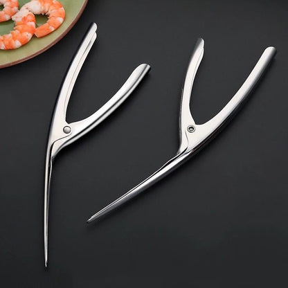 ELECTROPRIME 304 Stainless Steel Shrimp Shelling Tool Seafood Shell Remover Kitchen Gadgets