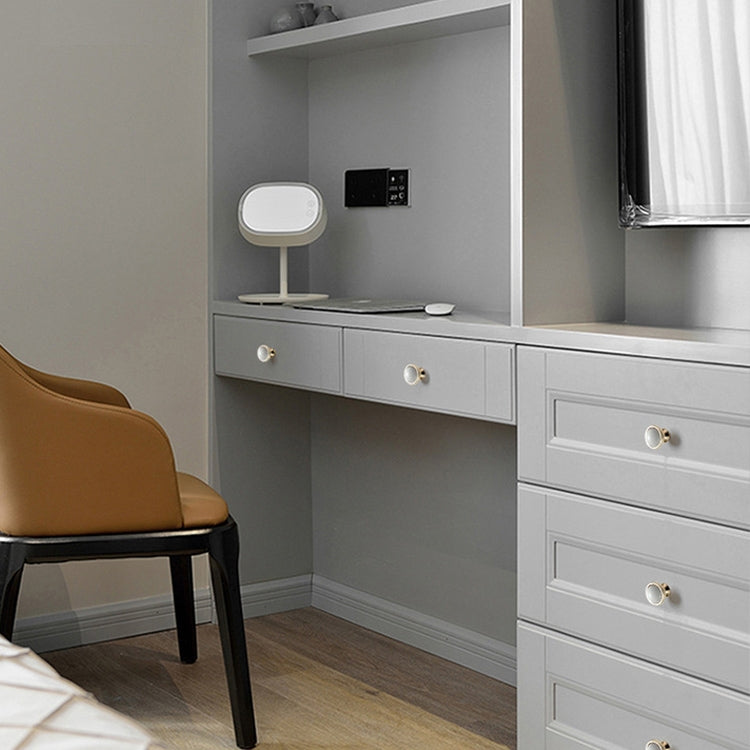 ELECTROPRIME 5089 Gold Imitated Zinc Alloy Ceramic Handle for Cabinet Wardrobe Drawer Door