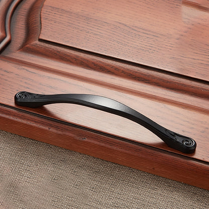 ELECTROPRIME 4041-128 Simple Archaistic Zinc Alloy Handle for Cabinet Wardrobe Drawer Door, Hole Spacing: 128mm