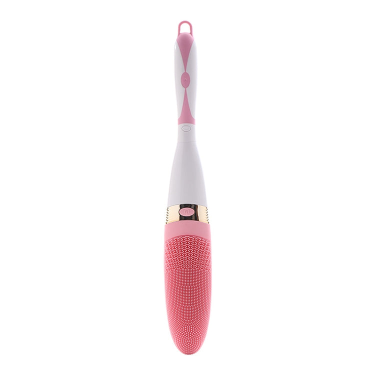 ELECTROPRIME CNaier AE-8381 Household Waterproof Vibration Silicone Electric Massage Bath Body Brush (Pink)