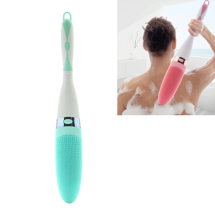 ELECTROPRIME CNaier AE-8381 Household Waterproof Vibration Silicone Electric Massage Bath Body Brush (Green)