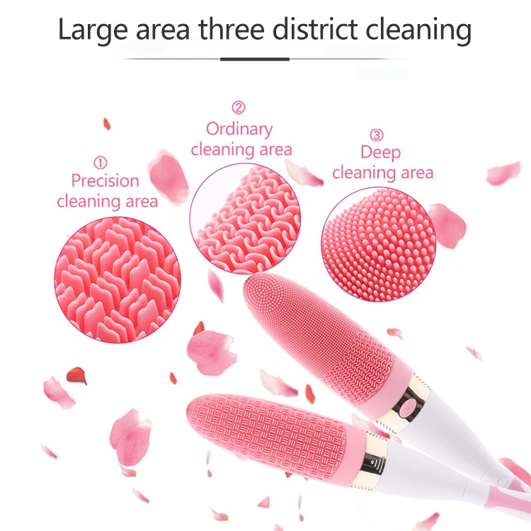 ELECTROPRIME CNaier AE-8381 Household Waterproof Vibration Silicone Electric Massage Bath Body Brush (Green)
