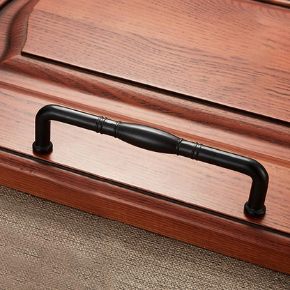 ELECTROPRIME 6228-128 Simple Archaistic Zinc Alloy Handle for Cabinet Wardrobe Drawer Door, Hole Spacing: 128mm