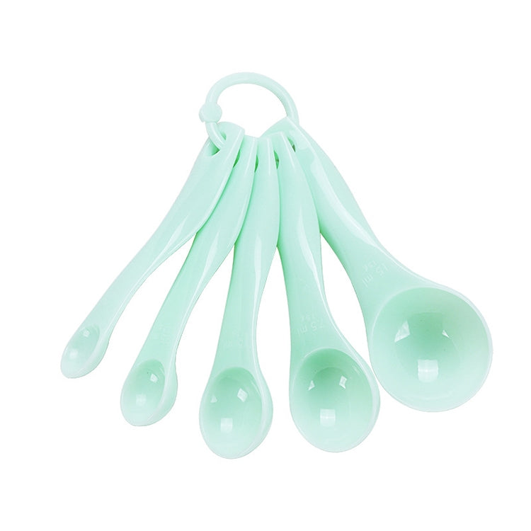 ELECTROPRIME kn082 5 in 1 Plastic Measuring Spoon Kitchen Tool Set (Random Color Delivery)