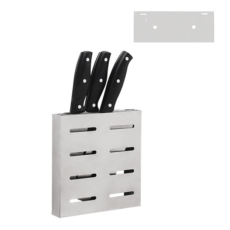 ELECTROPRIME 304 Stainless Steel Wall-mounted Kitchen Rack Hanging Knife Holder