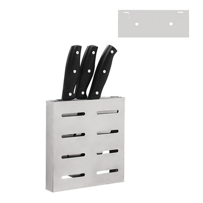 ELECTROPRIME 304 Stainless Steel Wall-mounted Kitchen Rack Hanging Knife Holder