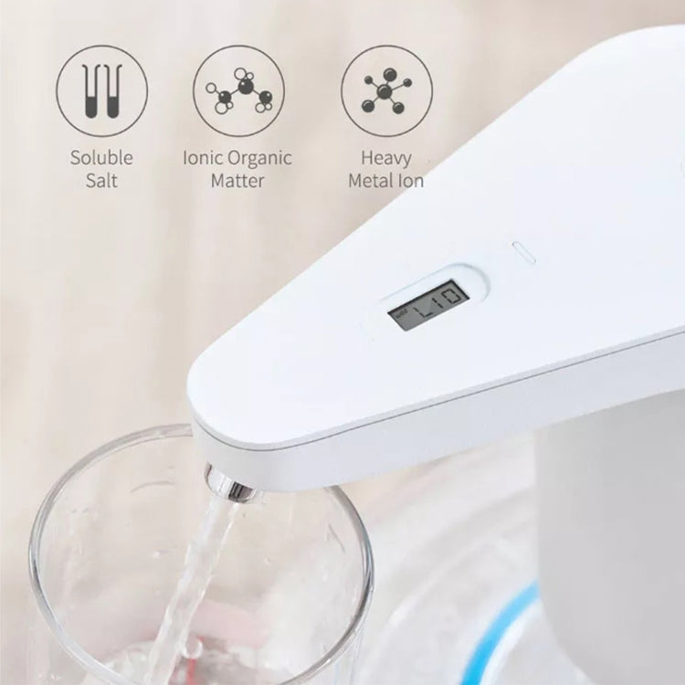 ELECTROPRIME Original Xiaomi Youpin XiaoLang TDS Automatic Mini Touch Switch Water Pump Wireless Rechargeable Electric Dispenser(White)