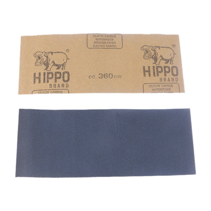 ELECTROPRIME 10pcs Grit 2000 Wet And Dry Polishing Grinding Sandpaper?Size: 23 x 9cm(Yellow)