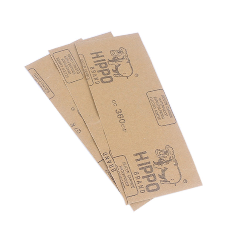 ELECTROPRIME 10pcs Grit 100 Wet And Dry Polishing Grinding Sandpaper?Size: 23 x 9cm (Yellow)