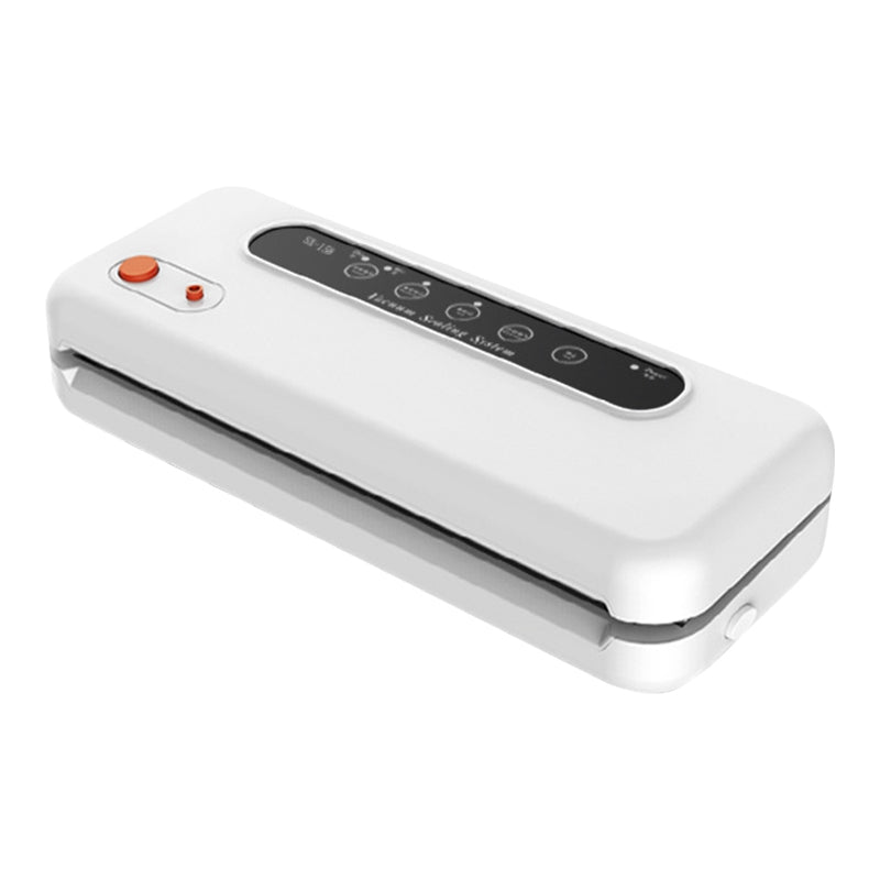 ELECTROPRIME Household Commercial Food Vacuum Plastic Packaging Machine Sealer Closer Machine, Chinese Plug (White)