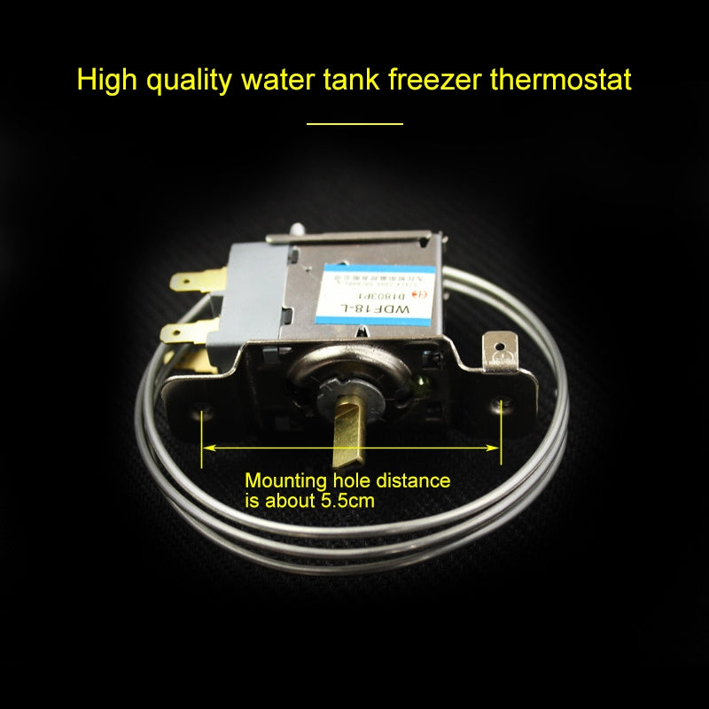ELECTROPRIME WDF18-L Refrigerator Thermostat Household Metal Temperature Controller Refrigerator Parts