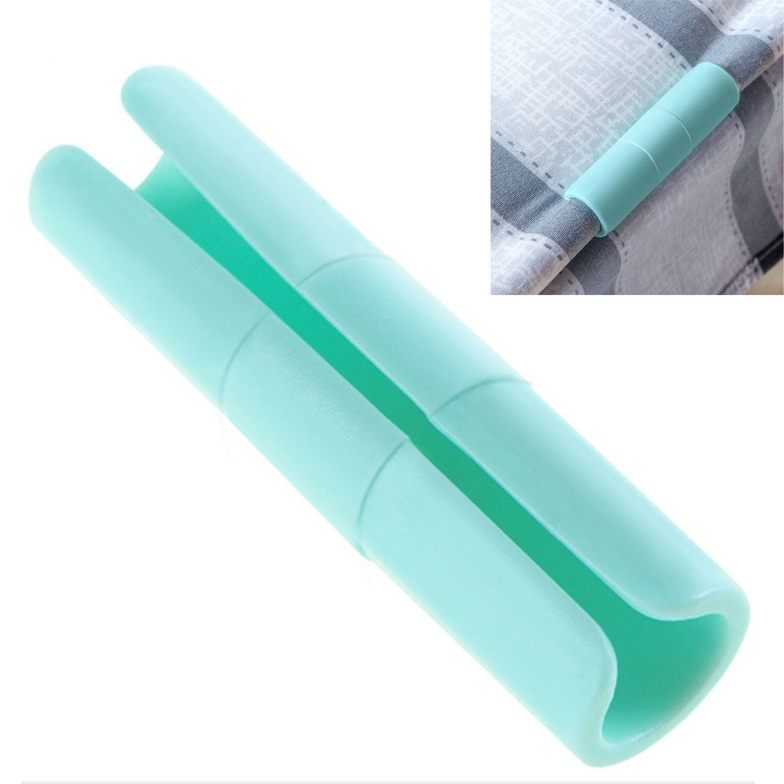 ELECTROPRIME Multi-function Mattress Quilt Clip Anti-skid Retainer Buckle(Green)