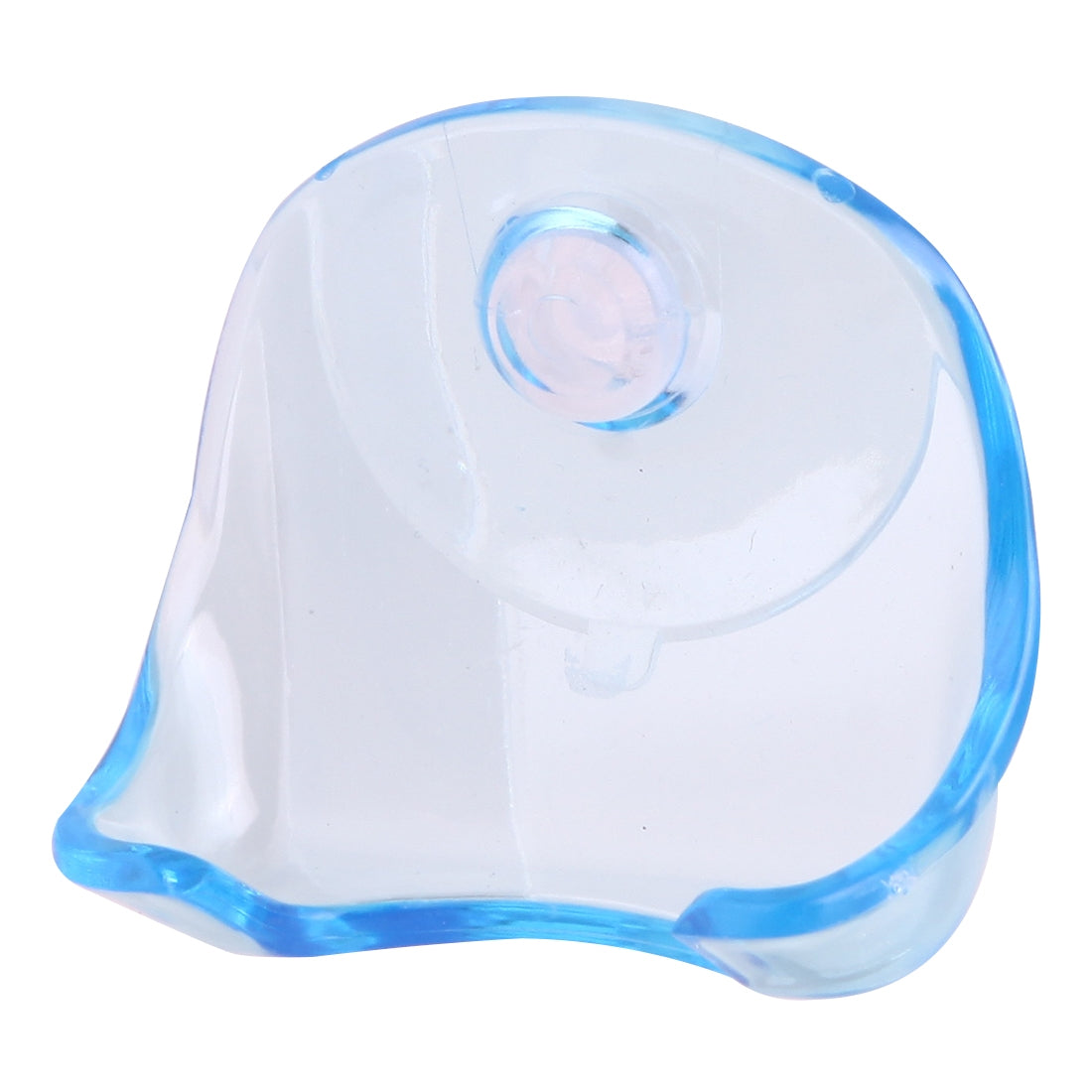 ELECTROPRIME Bathroom Storage Tools Suction Cup Shaving Razor Rack Holder Storage Shaver Rack Wall Hook Hangers Sucker(Clear Blue)