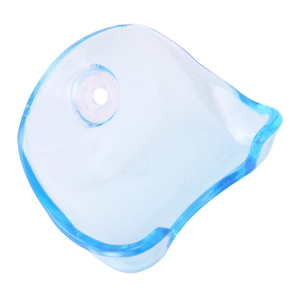 ELECTROPRIME Bathroom Storage Tools Suction Cup Shaving Razor Rack Holder Storage Shaver Rack Wall Hook Hangers Sucker(Clear Blue)