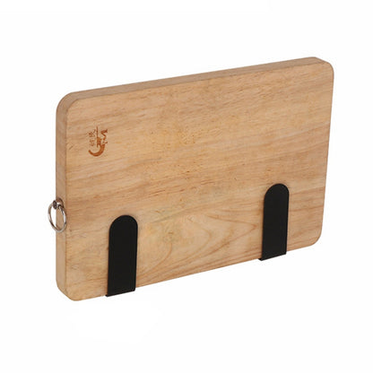 ELECTROPRIME Stainless Steel Wall-mounted Kitchen Rack Hanging Chopping Block Holder(Black)