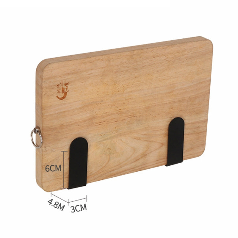 ELECTROPRIME Stainless Steel Wall-mounted Kitchen Rack Hanging Chopping Block Holder(Black)