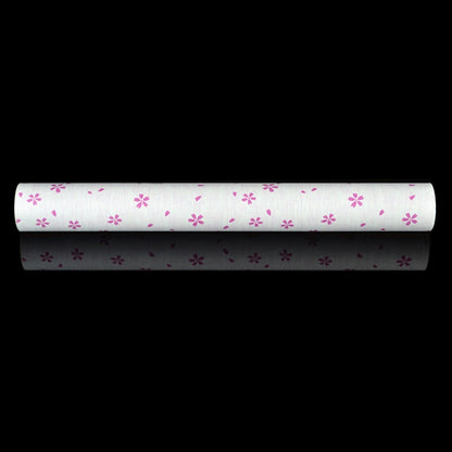 ELECTROPRIME Powder Cherry Blossom Creative 3D Stone Brick Decoration Wallpaper Stickers Bedroom Living Room Wall Waterproof Wallpaper Roll, Size: 45 x 1000cm