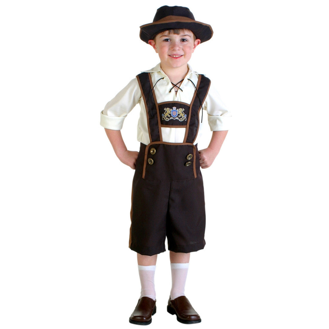 ELECTROPRIME Halloween Costume Children Beer Costume Oktoberfest Suits England Style Cosplay, Size:L, Waistline: 76cm, Dress Length: 59cm, Long Pants: 46cm, Suggested Height:115-125cm