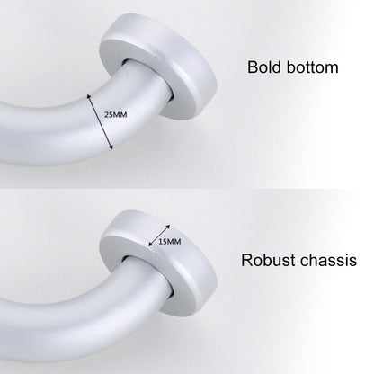 ELECTROPRIME 30cm Space Aluminum Bathroom Barrier-free and Safe Armrest