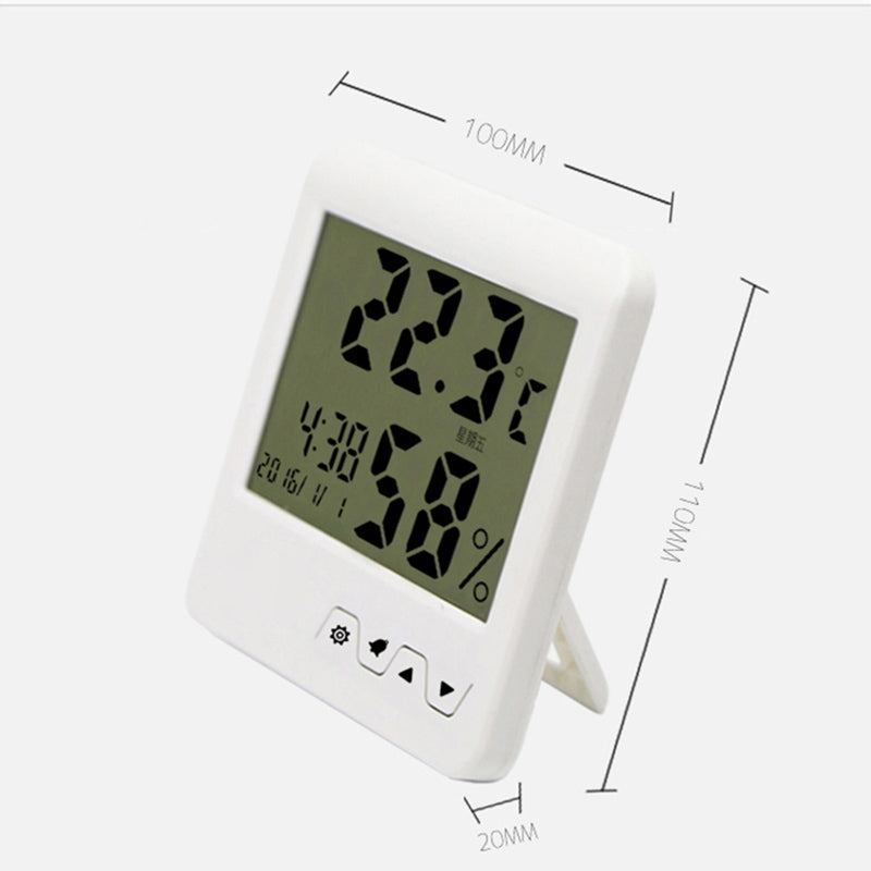 ELECTROPRIME MC505 Portable Indoor Thermometer Hygrometer, High Version