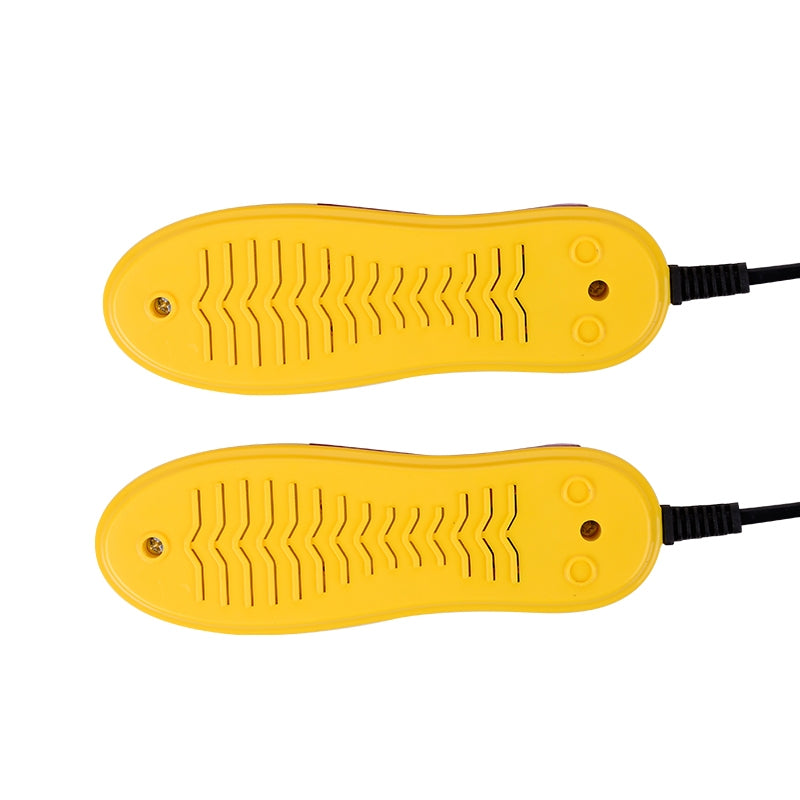 ELECTROPRIME Multifunctional Household Cartoon Dehumidification Deodorization Shoe Warmer Dryer with Lighting, US Plug(Yellow)