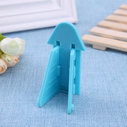ELECTROPRIME Window Safety Lock Sliding Door Window Lock Door and Window Stopper for Children (Blue)
