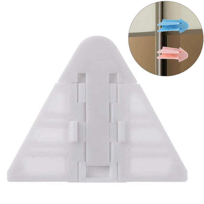 ELECTROPRIME Window Safety Lock Sliding Door Window Lock Door and Window Stopper for Children(White)