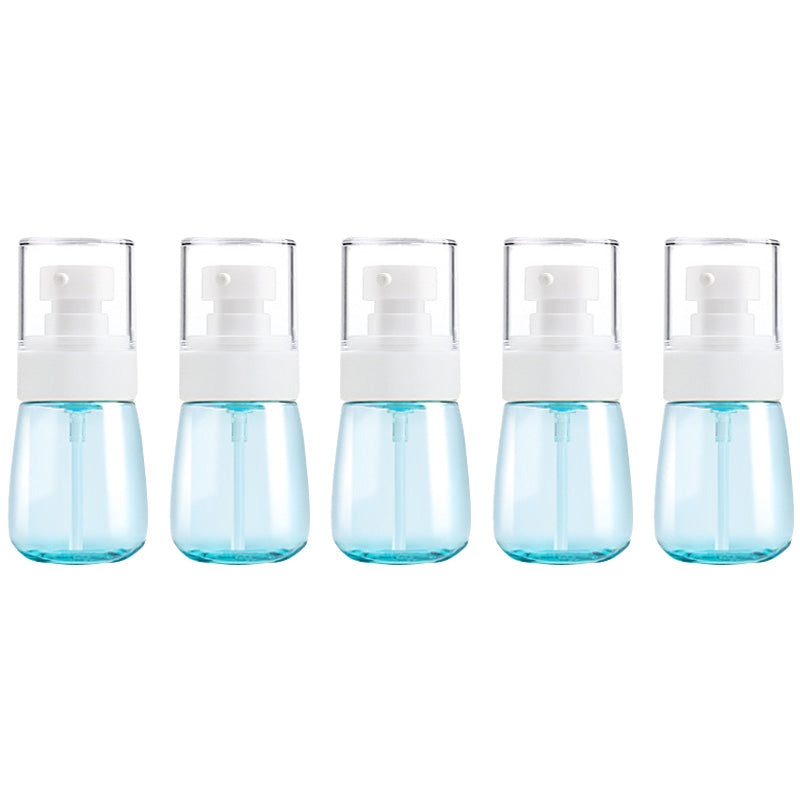 ELECTROPRIME 5 PCS Travel Plastic Bottles Leak Proof Portable Travel Accessories Small Bottles Containers, 30ml(Blue)