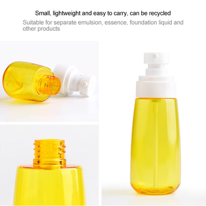 ELECTROPRIME 5 PCS Travel Plastic Bottles Leak Proof Portable Travel Accessories Small Bottles Containers, 30ml(Transparent)