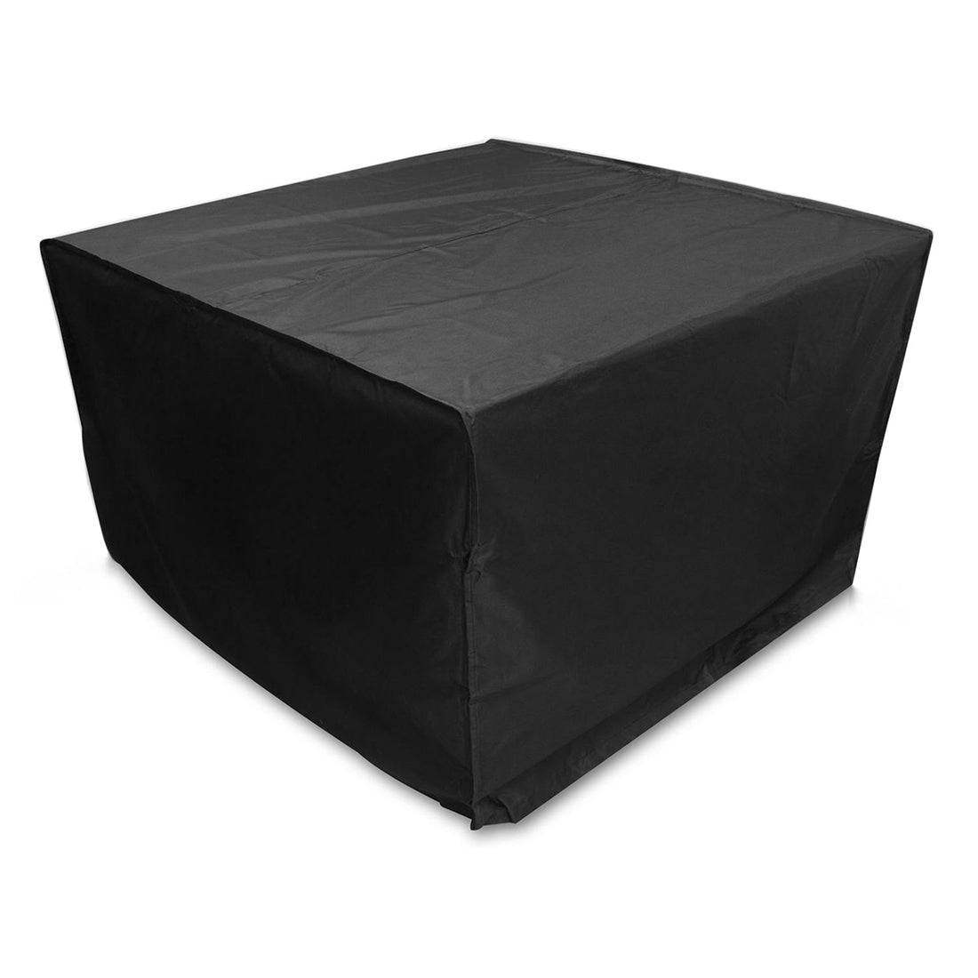 ELECTROPRIME Anti-UV Waterproof Dust-proof 210D Oxford Cloth Folding Table Chairs Protective Cover Outdoor Furniture Set Cover, Size: 126*126*74cm(Black)