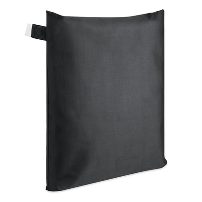 ELECTROPRIME Anti-UV Waterproof Dust-proof 210D Oxford Cloth Folding Table Chairs Protective Cover Outdoor Furniture Set Cover, Size: 126*126*74cm(Black)