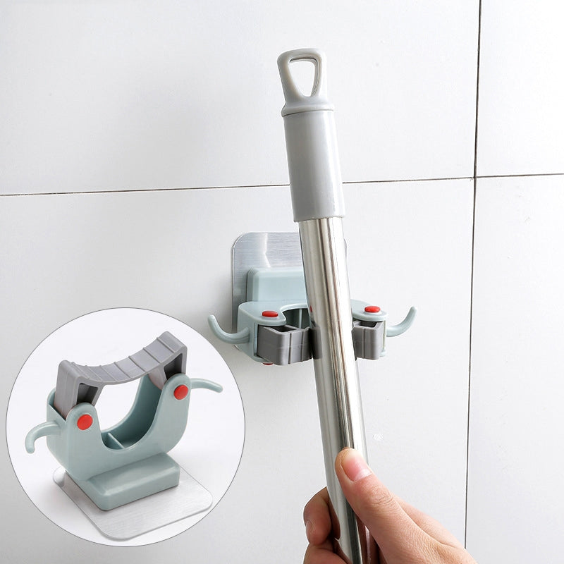 ELECTROPRIME Mop Broom Holder Wall Mounted Kitchen Hanging