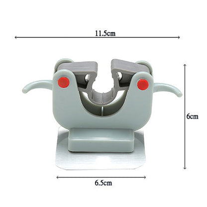 ELECTROPRIME Mop Broom Holder Wall Mounted Kitchen Hanging