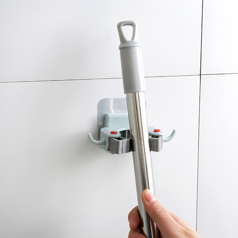 ELECTROPRIME Mop Broom Holder Wall Mounted Kitchen Hanging