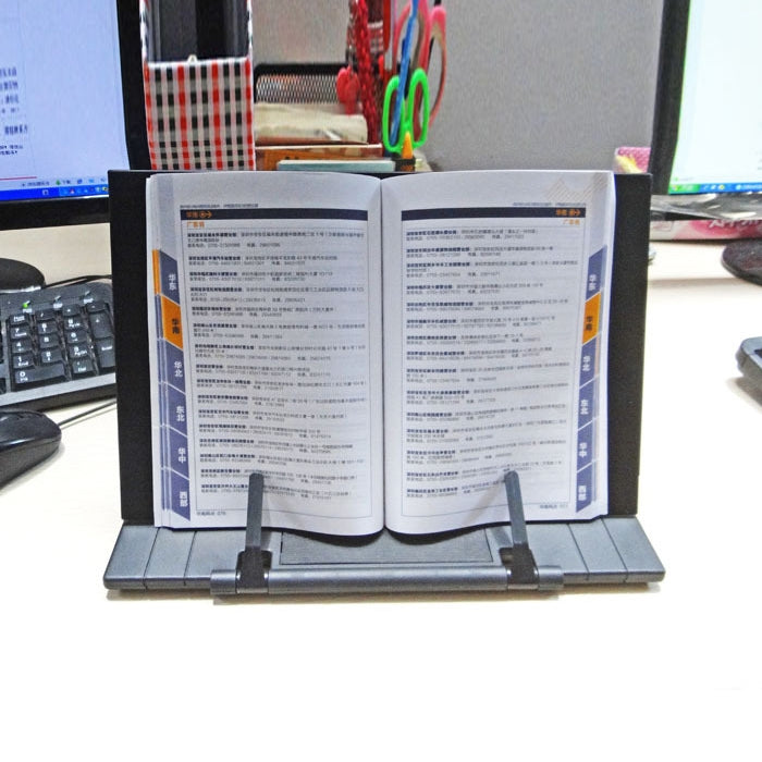 ELECTROPRIME Students Book Document Reading Desk Stand Adjustable Angle Holder