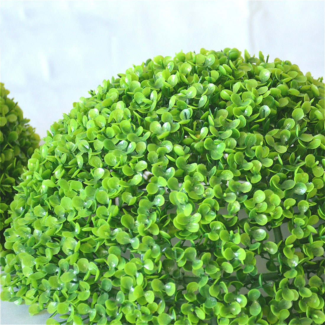 ELECTROPRIME Artificial Aglaia Odorata Plant Ball Topiary Wedding Event Home Outdoor Decoration Hanging Ornament, Diameter: 10.7 inch