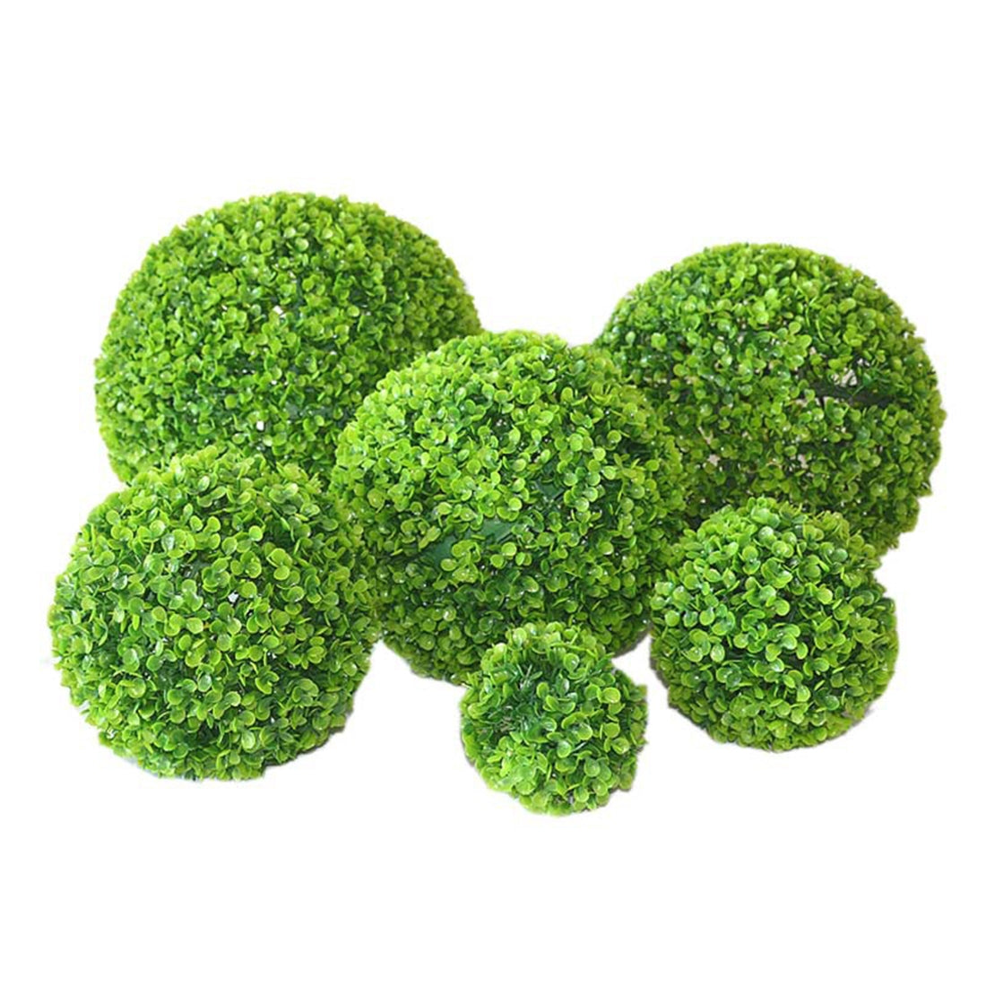 ELECTROPRIME Artificial Aglaia Odorata Plant Ball Topiary Wedding Event Home Outdoor Decoration Hanging Ornament, Diameter: 10.7 inch