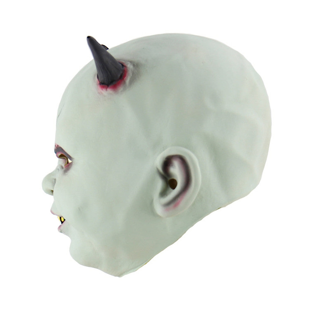 ELECTROPRIME Halloween Festival Party Latex Devil Vampire Frightened Mask Headgear