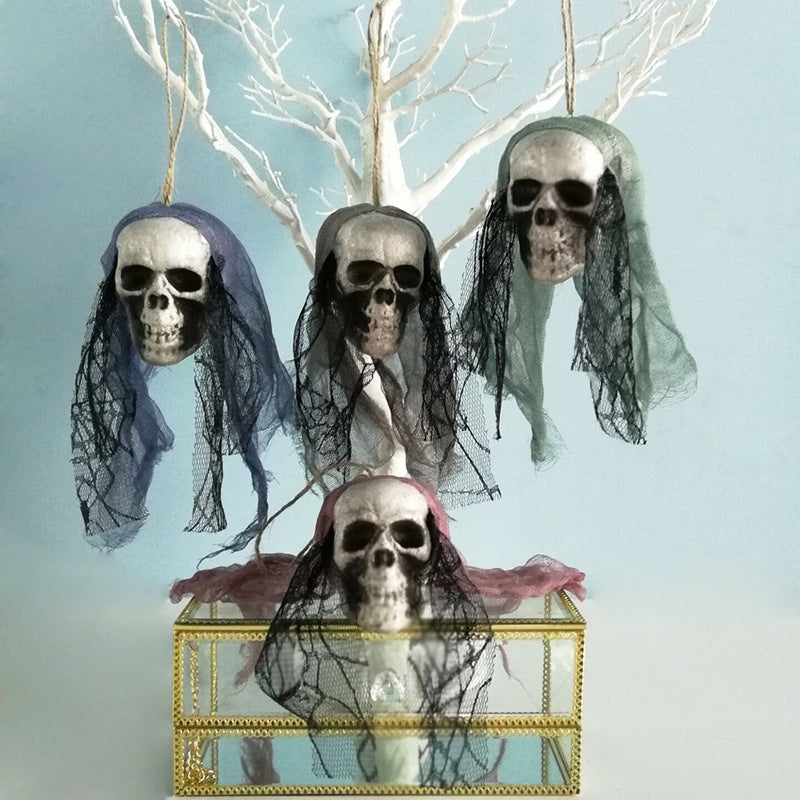 ELECTROPRIME Halloween Decorations Bar KTV Scene Layout Props Bubble Skull Hanging Ornaments, Random Style Delivery