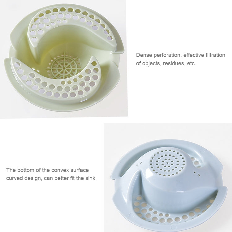 ELECTROPRIME 3 PCS Anti Clogging Kitchen Sink Strainer Stopper Filter Drainers Drain Cover Floor Waste Stopper Drain, Size: 11 x 3.9cm,  Random Color Delivery