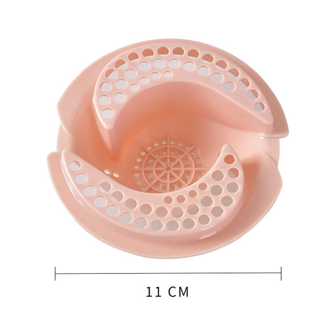 ELECTROPRIME 3 PCS Anti Clogging Kitchen Sink Strainer Stopper Filter Drainers Drain Cover Floor Waste Stopper Drain, Size: 11 x 3.9cm,  Random Color Delivery